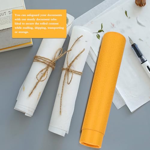 ARTIBETTER Extendable Telescopic Artwork Storage Tube 13.77 Inch Waterproof Mailing Poster Tube for Drawings Blueprints Calligraphy Document Protection and Transport