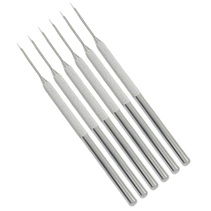 ISDVBUY 20 Pack Aluminum Clay Carving Tools Silver 6.1 Inch Stainless Steel Tips Needle Tool Set Clay Sculpting Tools for Ceramics, Sculpting, DIY Craft, Detailed Carving