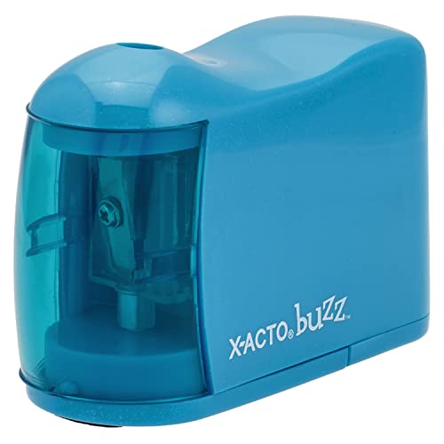 X-ACTO Buzz Battery Pencil Sharpener, Assorted Colors,Back to School, Teacher, Classroom Supplies (Pack of 12) - size: 1 Count (Pack of 12)