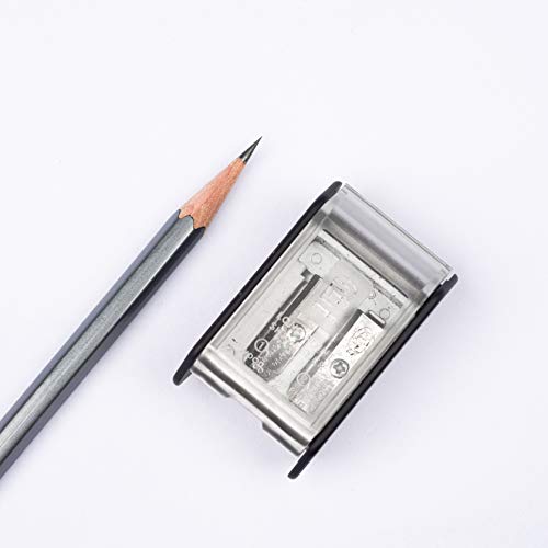 Blackwing Pencil Sharpener, Two-Step Sharpener, Black 104285