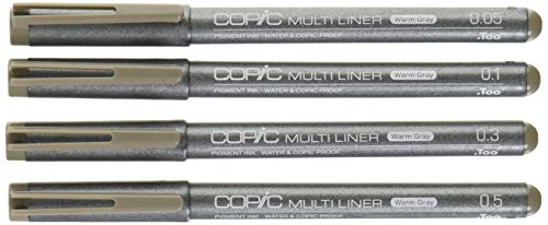 Too Copic Multi-Liner Set of 4 Warm Grey