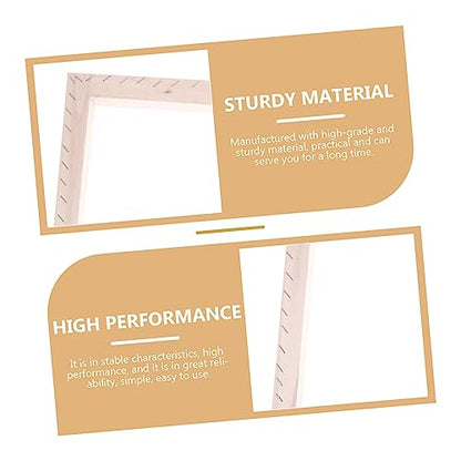 Uonlytech Practical Screen Frame Kit for DIY Printing Canvas Bag Wood Silk Screen Printing