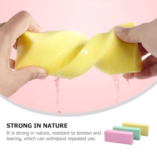 Special Sponge for Brushes 3-Pack Water Absorbing Art Painting Sponges for Watercolor and Gouache Soft and Durable 2.63X1.08X1.18 Inches