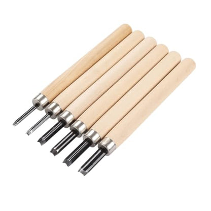 Rubber Stamp Making Kit, Includes 6 Carving Knives, Carving Block, Tracing Papers, A5 Tray, Pencil, Stamp Maker Pads, A4 Tracing Paper, Brayee Roller, Storage Box, Wood Carving