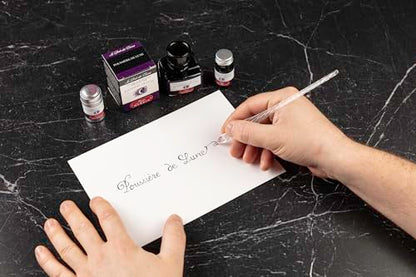 J. Herbin Fountain Pen Ink - 30 ml Bottled - Poussiere de Lune, 1.01 Fl Oz (Pack of 1) - color: Poussiere De Lune, size: 1 fl oz