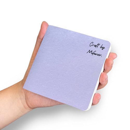 Watercolor Sketchbook,3.9x3.9 Inch 30 Sheets 300 GSM(140lb) Watercolor Textured Art Drawing Papers,Travel Journal Sketchbook for Mixed Media and Markers.Taro Purple - color: 3.9x3.9 inch-300gsm-taro purple