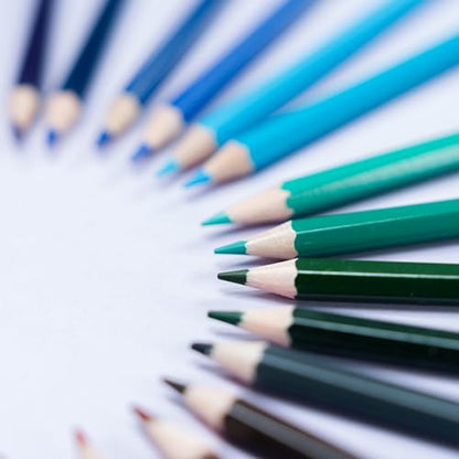 Coloured Pencils Oil Base Professional Grade Vibrant Colour Lead Pre-Sharpened With Sharpener color pencil colored pens