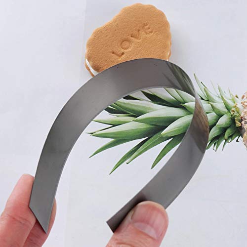 Clay Cutter Blade- 2 Pcs Set Flexible Stainless Steel Polymer Clay Cutters Blade Ceramic Shaping Modelling Sculpting Cutting Slicing Tools for DIY Pottery Craft (2PCS)