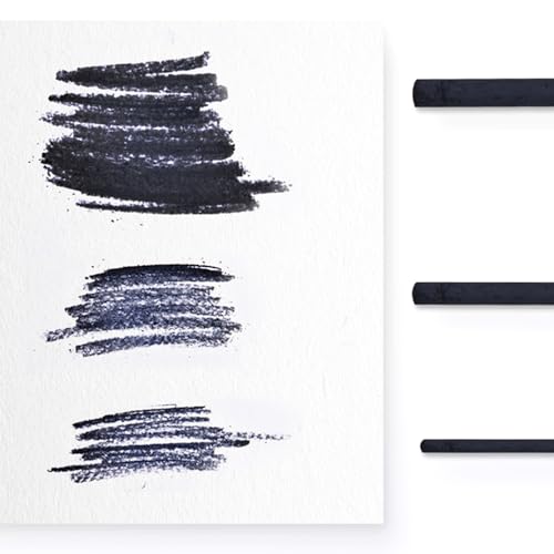 Vine Charcoal Sticks Pencils Drawing Set Willow Black Charcoal Pencils for Sketching Shading Artist Present 25pcs