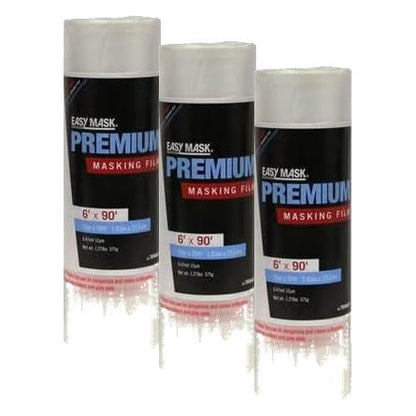 Trimaco Easy Mask Premium Masking Film, 72-inch x 90-feet (Pack of 3) - size: 72" x 90' (Pack of 3), style: 72" X 90'