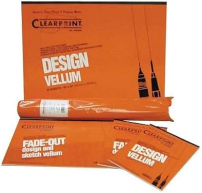 Clearprint 42" x 20 Yards 1000H Design Vellum Roll, 16 lb., 100% Cotton, 1 Each
