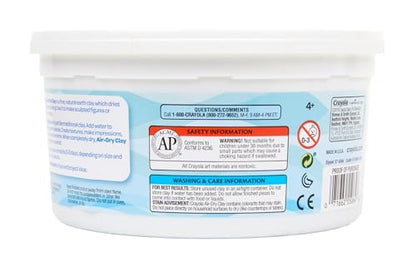 Crayola Air Dry Clay, Terra Cotta No Bake Modeling Clay for Kids, 2.5lb