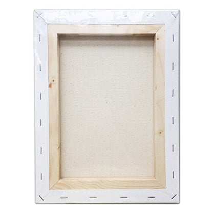 LWR CRAFTS Stretched Canvas 16" X 20" Pack of 4 - size: 16"x20"x4