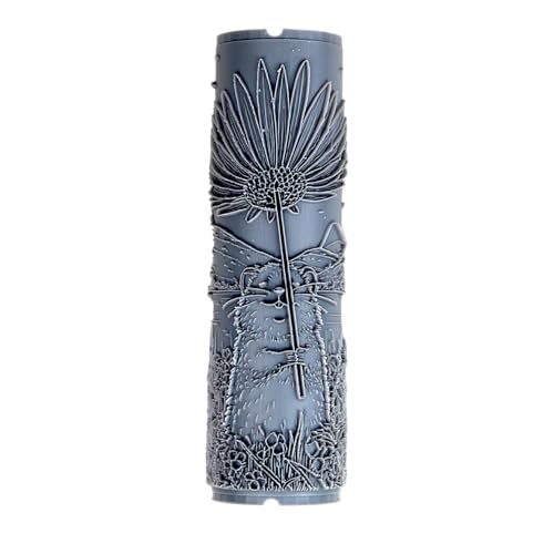 Quokka Clay Texture Roller 4" for Polymer Clay - color: Quokka Roller
