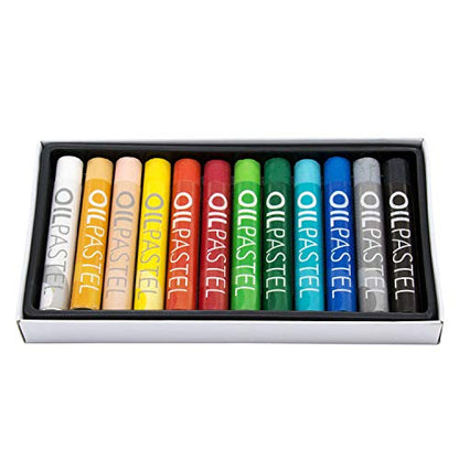 Mungyo Gallery Oil Pastels Cardboard Box Set of 12 Standard - Assorted Colors