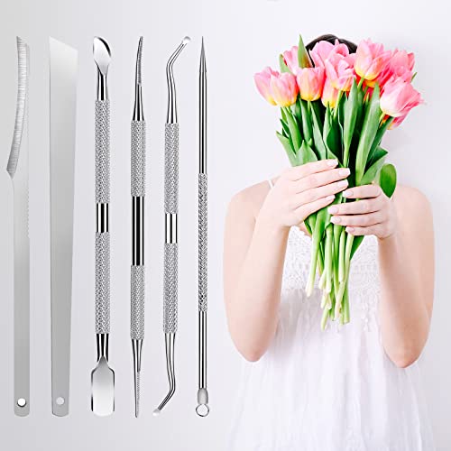 7-Pack Ingrown Toenail Tool Kit - File, Lifters, Surgical Safe Pedicure Tools for Nail Treatment & Pain Relief - color: 7-Pack