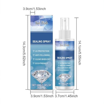 Diamond Art Painting Sealer Spray, 3.38 fl oz Quick-Drying Diamond Art Spray Sealent, Keep DiamondArt Fixed and Shiny, Prevents Dust & Fall-Off