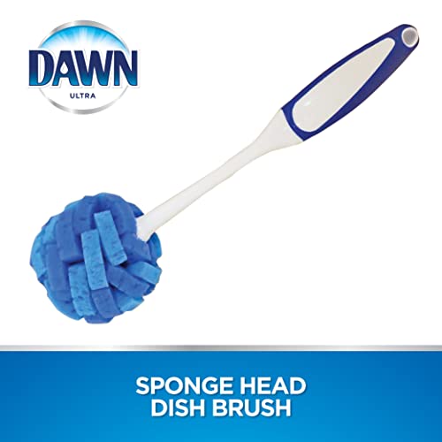 Dawn Ultra Puff Glassware and Dish Cleaning Brush (Pack of 2) - size: Pack of 2, style: Puff Sponge