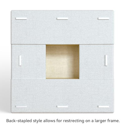 PHOENIX 4x4 Inch 8 Pack Artist Canvas - Small Square Stretched Canvases for Painting - 3/4 Inch Profile, 100% Cotton 11 Oz. Gesso Primed White Blank Professional Canvas Oil & Acrylic Paints - size: 4"x4", style: Traditional