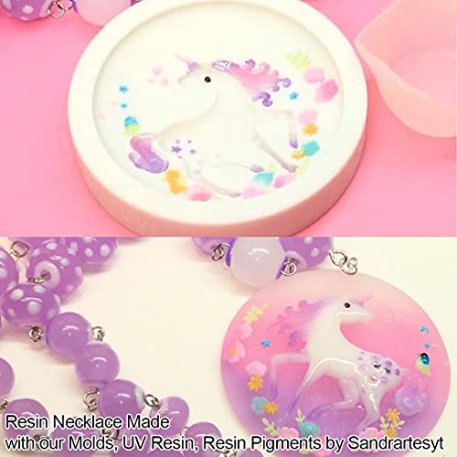 Resin Jewelry Mold Set with Geometric Beads & Arrowhead Pendants – 24 Silicone Cavities for UV Epoxy Resin, Clay, Soap, Candle, Necklace & Charm Making