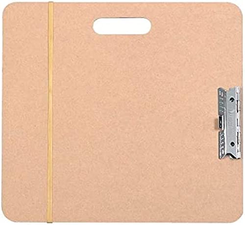 ALVIN Artist Sketch Board with Cutout Handle 15" x 16" Model SB1516 - Portable Drawing Board is Ideal for School and Studio Use, Made of Extra Rigid Masonite, Includes Firm Spring Clips - 15 x 16 Inch - size: 15" x 16"