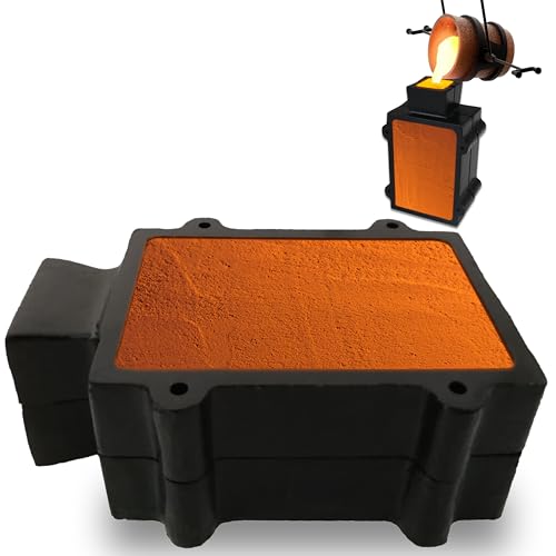 Simond Store 2 Part Sand Casting Mold - Cast Iron Casting Flask Mold for Jewelry Making Supplies for Metal Casting, Metal Casting Molds, Petrobond Casting Sand - size: 2 Part Flask Mold