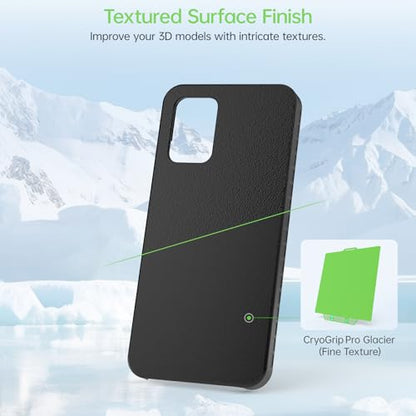 BIGTREETECH BIQU CryoGrip Pro Glacier-Green for Bambu-Lab P1P/P1S/P2S/X1C/X2D/X1E/A1 3D Printers 257x257MM Panda Build Plate Double Sided Upgrade Removable Surface Platform - style: Glacier-Green(P1P/P1S/P2S/X1C/X2D/X1E/A1)
