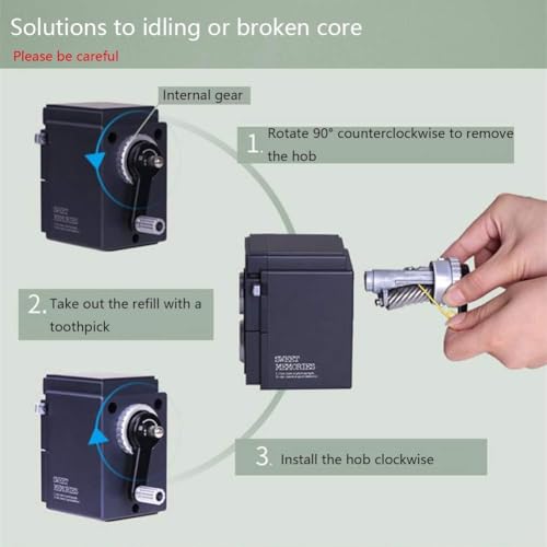 Manual Pencil Sharpener, School Pencil Sharpener, Helical Steel Blade, Not Easy to Break, for School/Home/Office/Woodworking/Engineering Drawing/Art Drawing Sketching