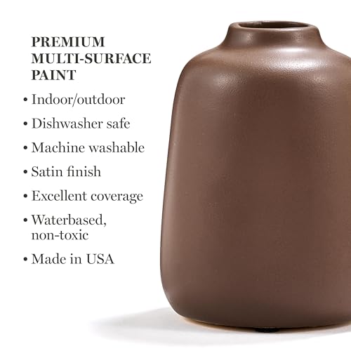 Martha Stewart, Multi-Surface Satin 12 pc Paint Set, Elevated Neutrals - color: Elevated Neutrals