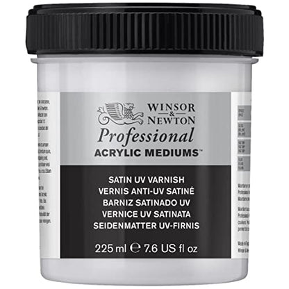 Winsor & Newton Professional Acrylic Medium, Satin UV Varnish, 450ml (15.2-oz) - color: Satin Uv Varnish, style: 450ml (15.2-oz)