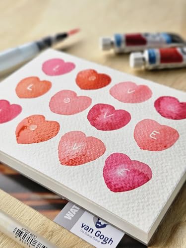 Van Gogh Watercolor Paint, 10ml Tube, Permanent Red Light 370