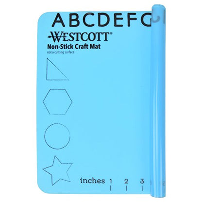 Westcott ‎16815 Projectmate Non-Stick Silicone Mat for Crafts, Glue Guns, Size 12 x 18 In - size: 18"L x 12"W