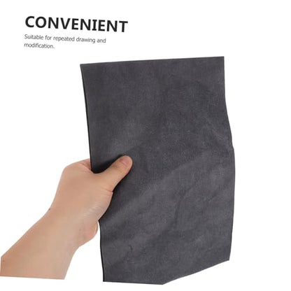 Angoily 50sheets Carbon Transfer Paper Black Graphite Tracing Sheet for Accurate Drawing Art Projects and Education Compatible with Various Tools for Clear Copying