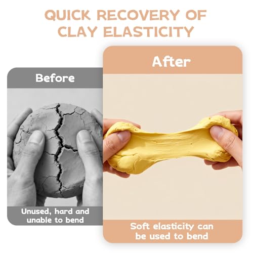 120ml Polymer Clay Softener, Restores Dry & Cracked Clay, Enhances Flexibility and Adhesion, for Professional Clay Artists and Hobbyists