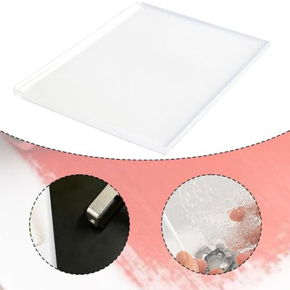 Gel Plate Printmaking Art Supplies Monoprinting Printing Plate Reusable Silicone Material Flexible Smooth Surface Suitable for Card Making Scrapbookin, Style C - size: Style C