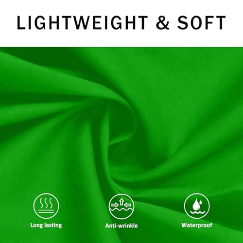 BOHARERS Waist Apron with 3 Pockets 3 Pack - Green Waitress Server Short Apron - color: D-3 Pack Green