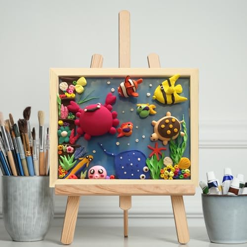 8PCS 8 x 10 Inch Wood Panels for Painting, Unfinished Wooden Canvas Panel Boards, Wood Panel for Arts & Craft Paint Pouring Panel Board - size: 8 x 10 Inch