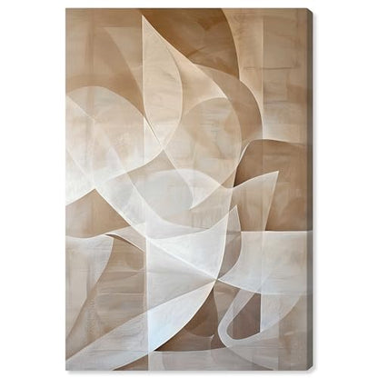 Art Remedy Scattered Thoughts Gallery Wrapped Abstract Shapes 1 Piece Canvas Wall Art, 10" x 15", Gallery Wrapped - color: Gallery Wrapped, size: 15"L x 10"W