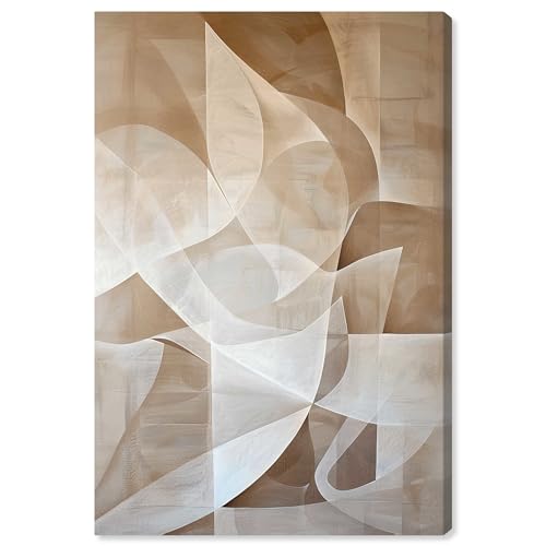 Art Remedy Scattered Thoughts Gallery Wrapped Abstract Shapes 1 Piece Canvas Wall Art, 24" x 36", Gallery Wrapped - color: Gallery Wrapped, size: 36"L x 24"W
