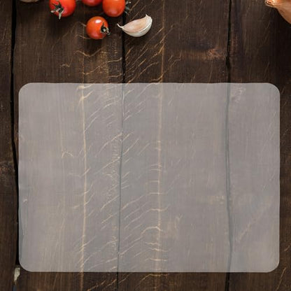 VICASKY 2pcs Silicone Table Mats Non-Stick and Heat Resistant Scratch Protection, Waterproof Dining Table Covers for Kitchen, Crafting, Work, and DIY Use, Suitable