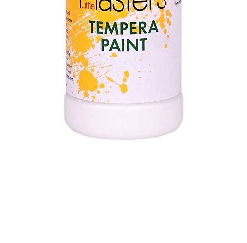 Handy Art Little Masters Tempera Paint 8 ounce, White - color: White, size: 8 Fl Oz (Pack of 1)