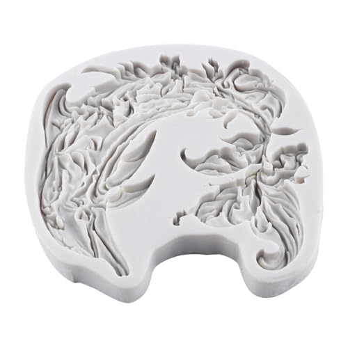 Dolphin Silicone Resin Casting Molds Dolphin Flower Polymer Clay Mold for DIY Crafts Epoxy Resin Casting Air Dry Polymer Clay Plaster Jewelry Making - color: Style K