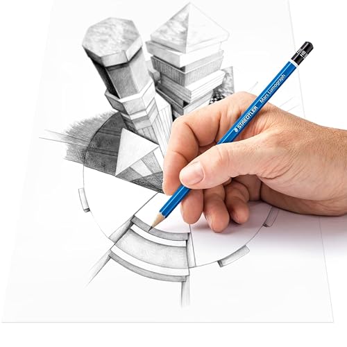 STAEDTLER Mars Lumograph 2B Graphite Art Drawing Pencil, 6 Pencils - style: 2B
