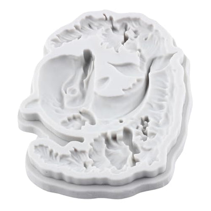 Dolphin Polymer Clay Molds Dolphin Silicone Resin Mold for DIY Crafts Epoxy Resin Casting Air Dry Polymer Clay Plaster Jewelry Making - color: Style L