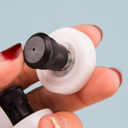ZORZA 4Pcs Pottery Wheel Trimming Tools Little Spinners for Clay Finishing | Tiny,Smooth,Ergonomic,Protects your Hands,4Sizes,for Pottery Enthusias Ceramic Projects,Achieve Precise Centering Balance