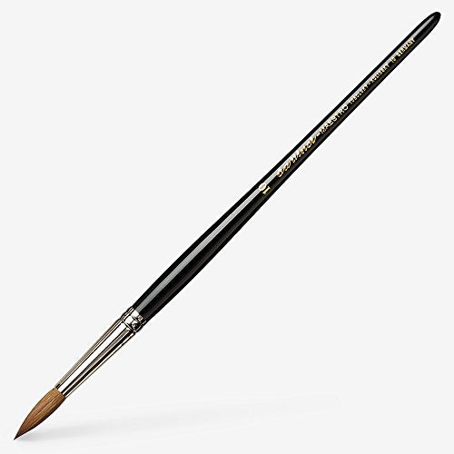 da Vinci Brushes da Vinci Series Maestro Paint Brush, Kolinsky Red Sable, Size 10 Watercolor Round - size: Size 10, style: Round Series 10