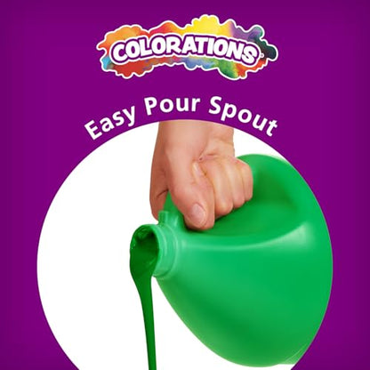 Colorations Paraben-Free Tempera Paint for Kids - 1 Gallon, Vibrant Brown. Non-Toxic and Made in the USA, Classroom Must Haves, Bulk Arts and Crafts Supplies - color: Brown
