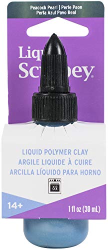 Liquid SCULPEY Peacock - color: Peacock Pearl, size: 1 oz