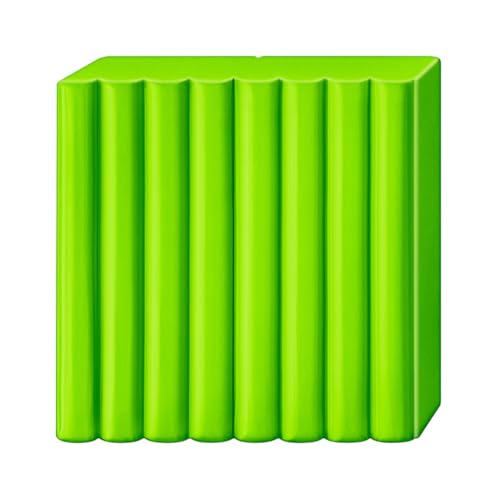 Staedtler FIMO Soft Polymer Clay - -Oven Bake Clay for Jewelry, Sculpting, Crafting, Apple Green 8020-50 - color: apple green, size: 57 g (Pack of 1)