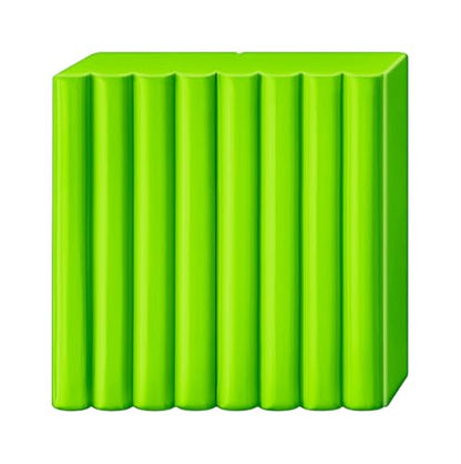 Staedtler FIMO Soft Polymer Clay - -Oven Bake Clay for Jewelry, Sculpting, Crafting, Apple Green 8020-50 - color: apple green, size: 57 g (Pack of 1)